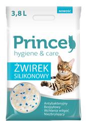Żwirek silikonowy Prince hygiene & care 3.8L