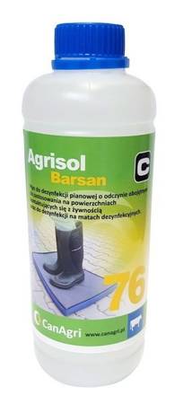 Agrisol Barsan 76 - preparat do dezynfekcji obuwia, 0,9 kg
